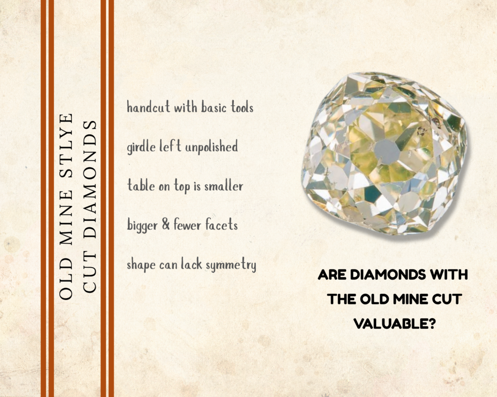 Do Old Mine Style Cut Diamonds, Command A High Price?